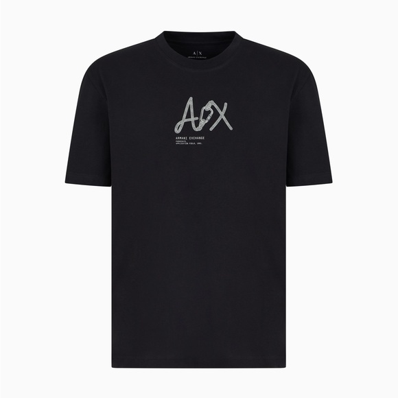 Armani Exchange REGULAR FIT T-SHIRT WITH LOGO size S NWT - Picture 1 of 5